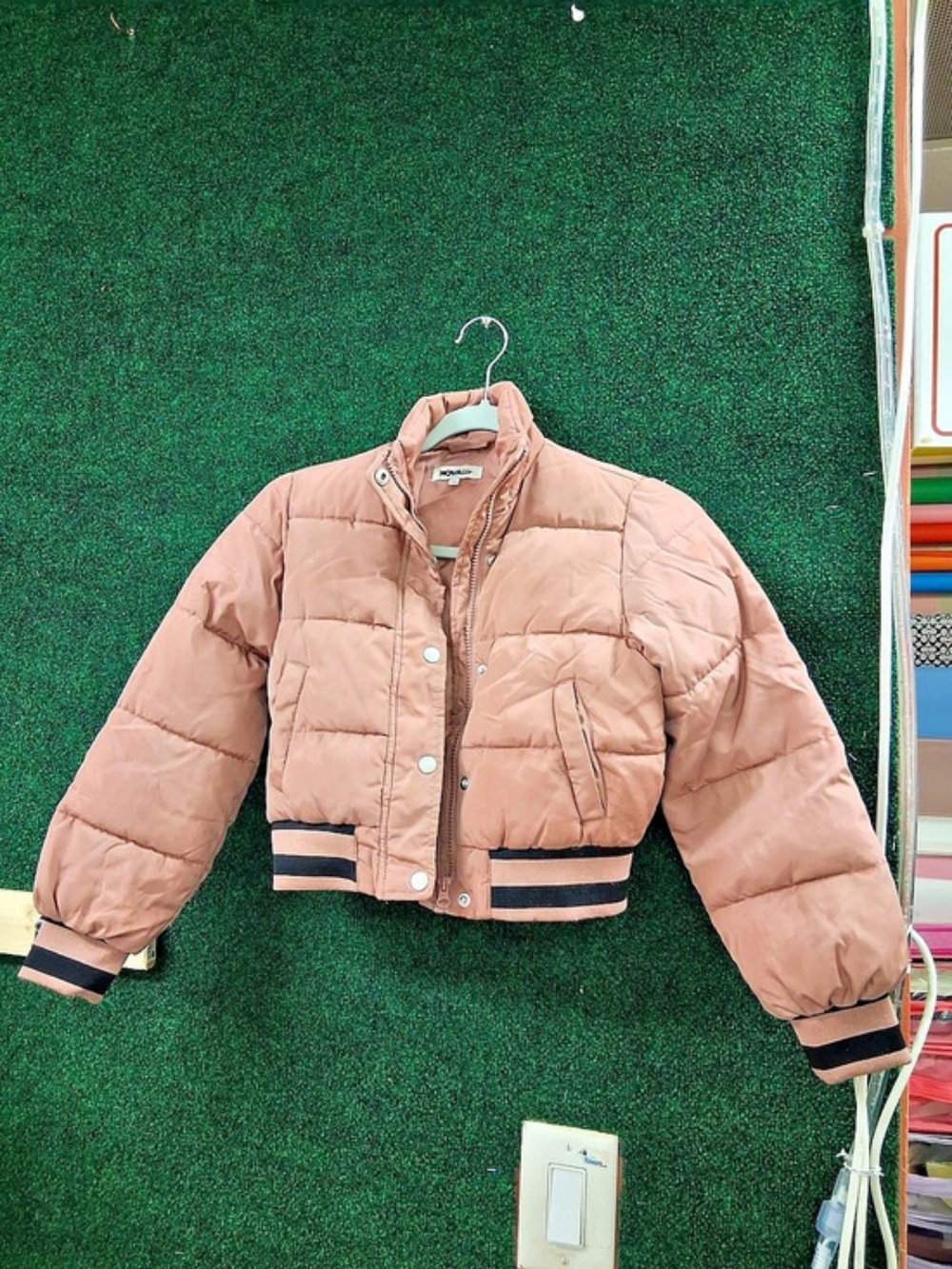 NOVA Kids Pink Puffer Jacket